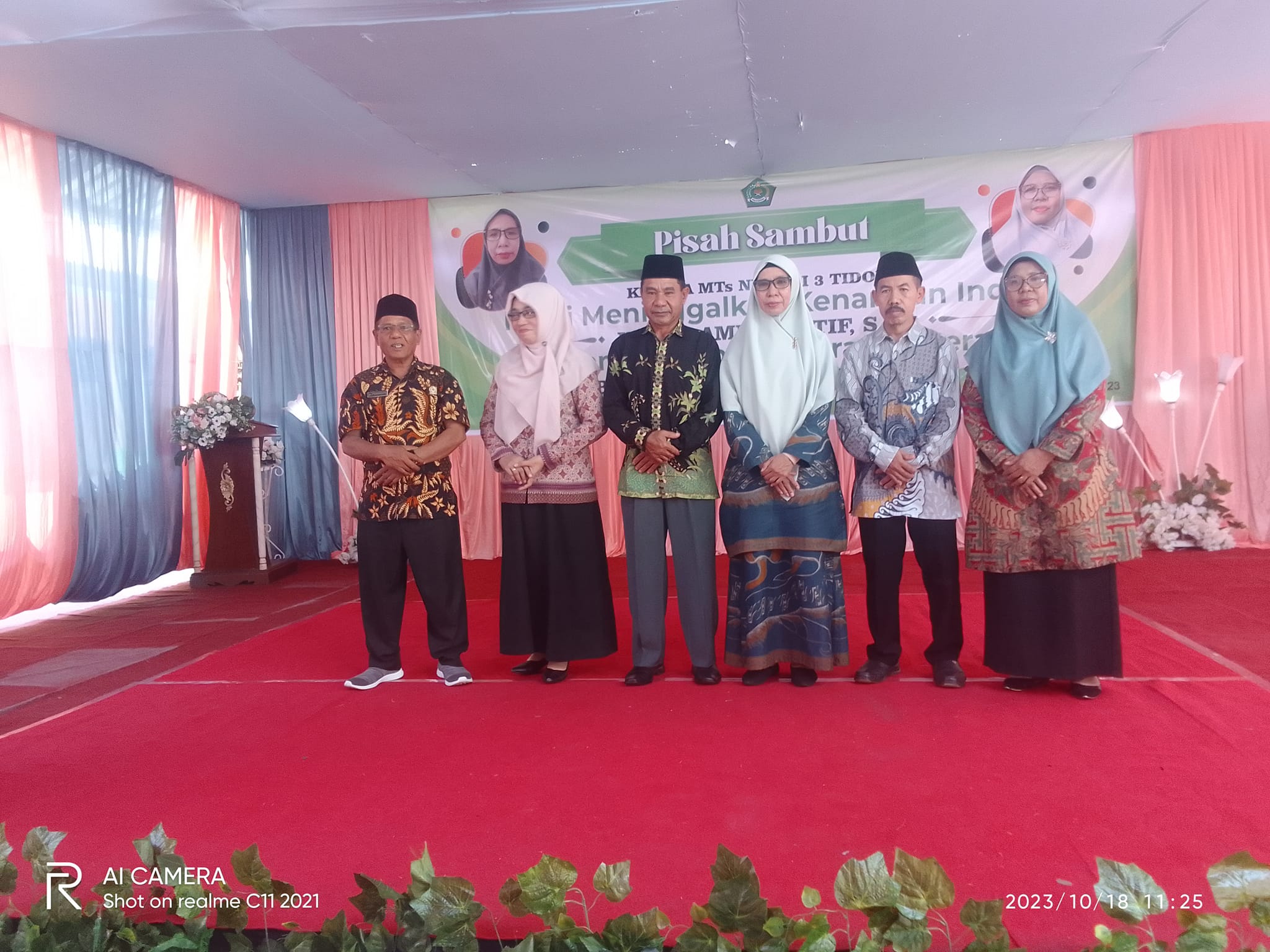 Acara PISAH SAMBUT KEPALA MTS NEGERI 3 TIDORE